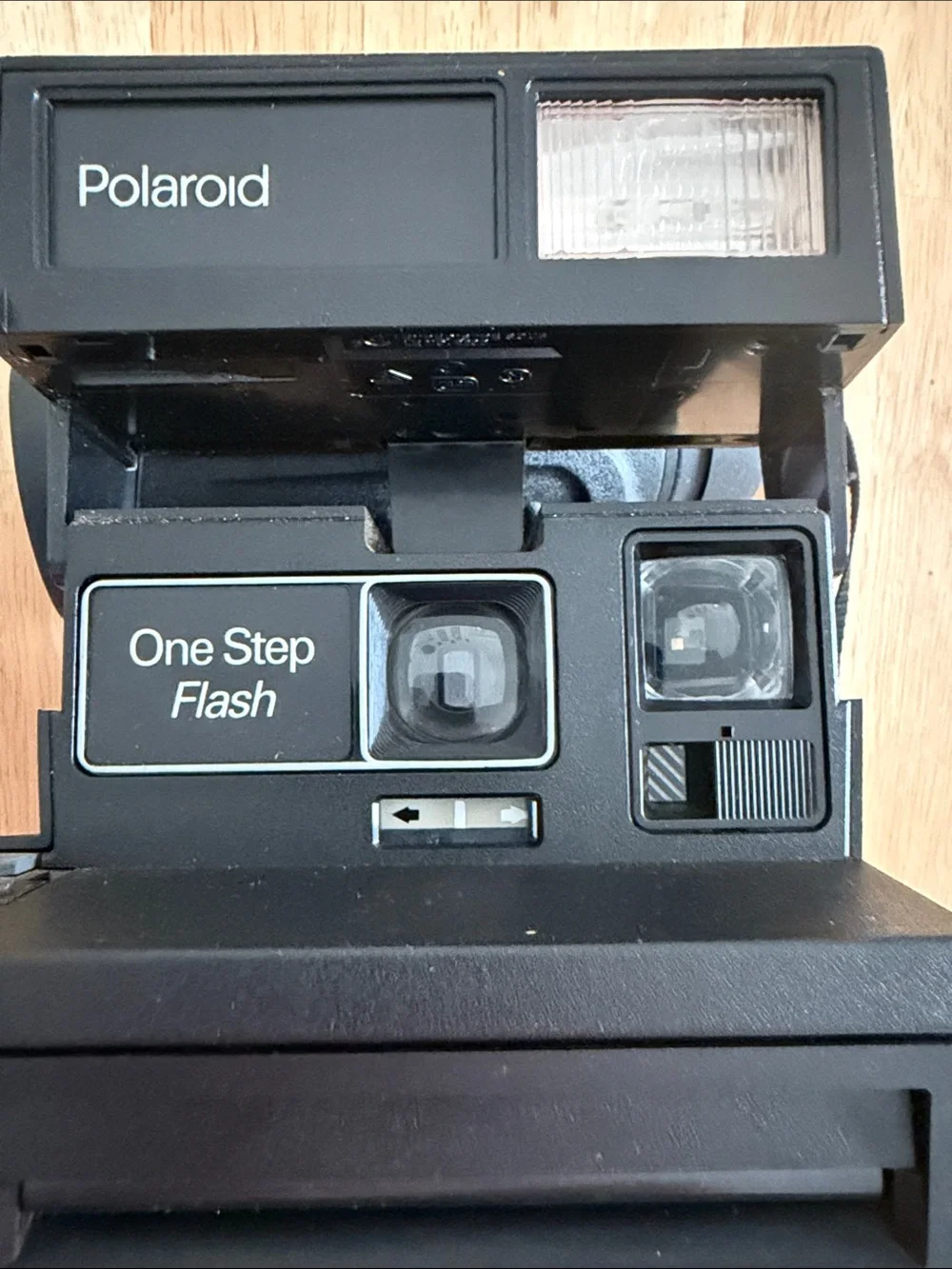 Vintage Polaroid OneStep Flash Instant Camera - Black